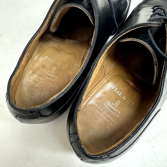 Crockett & Jones x Peal & Co. x Brooks Brothers Black Split Toe Derby 317 9.5 main image 4